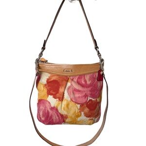 Coach Ashley Floral Canvas Watercolor Bag